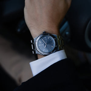 Mens Classic Watch | Silver & Stainless Steel-Metal Watch-
