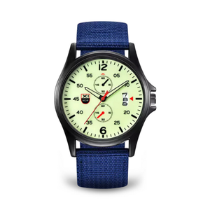 Mens Military Watch | Sporty Fluorescent Quartz-Military Watch-