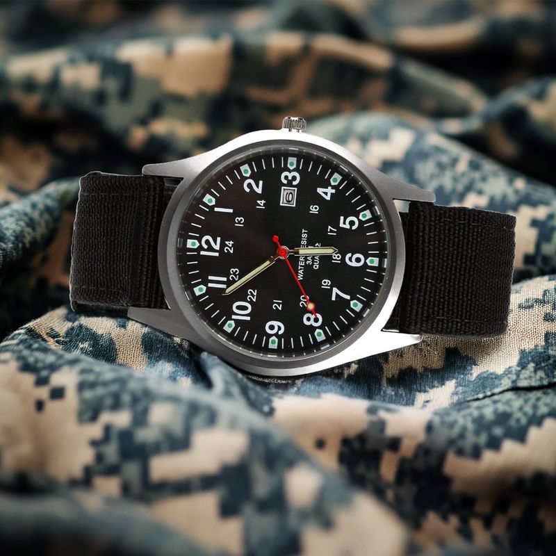 Mens Military Style Watch | Outdoor Design-Military Watch-