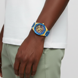 Mens Stainless Steel Watch | Phantom Design-Metal Watch-Blue