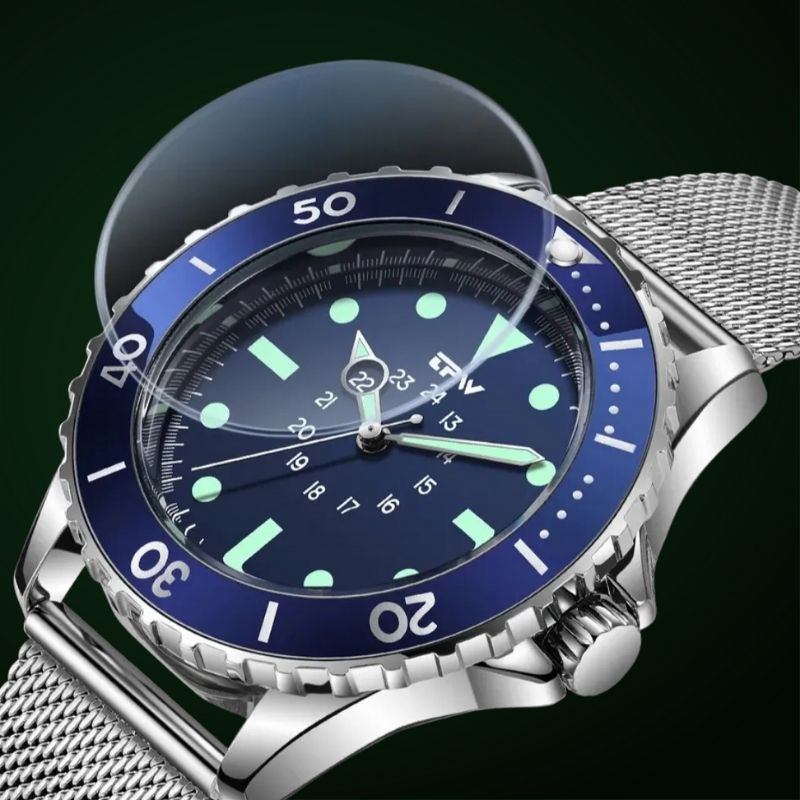 Mens Tactical Field Watch | Diving Style-Military Watch-