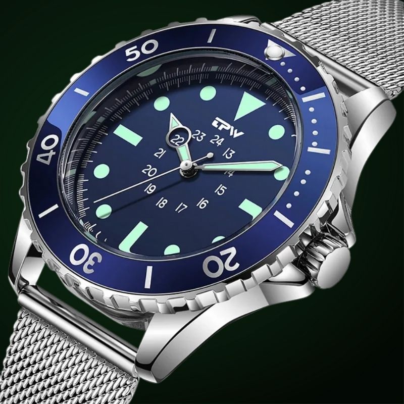 Mens Tactical Field Watch | Diving Style-Military Watch-