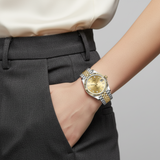 Edelstahl Armbanduhr Damen | Silber & Gold