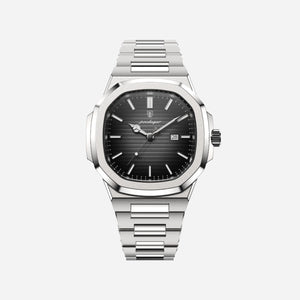 Mens Stainless Steel Watch | Square Dial-Metal Watch-