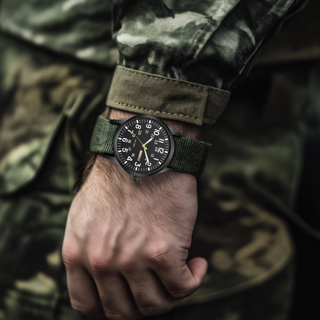 Mens Military Watch | Robust & Durable-Military Watch-