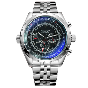 Stainless Steel Mechanical Watch | Mens Watch-Metal Watch-
