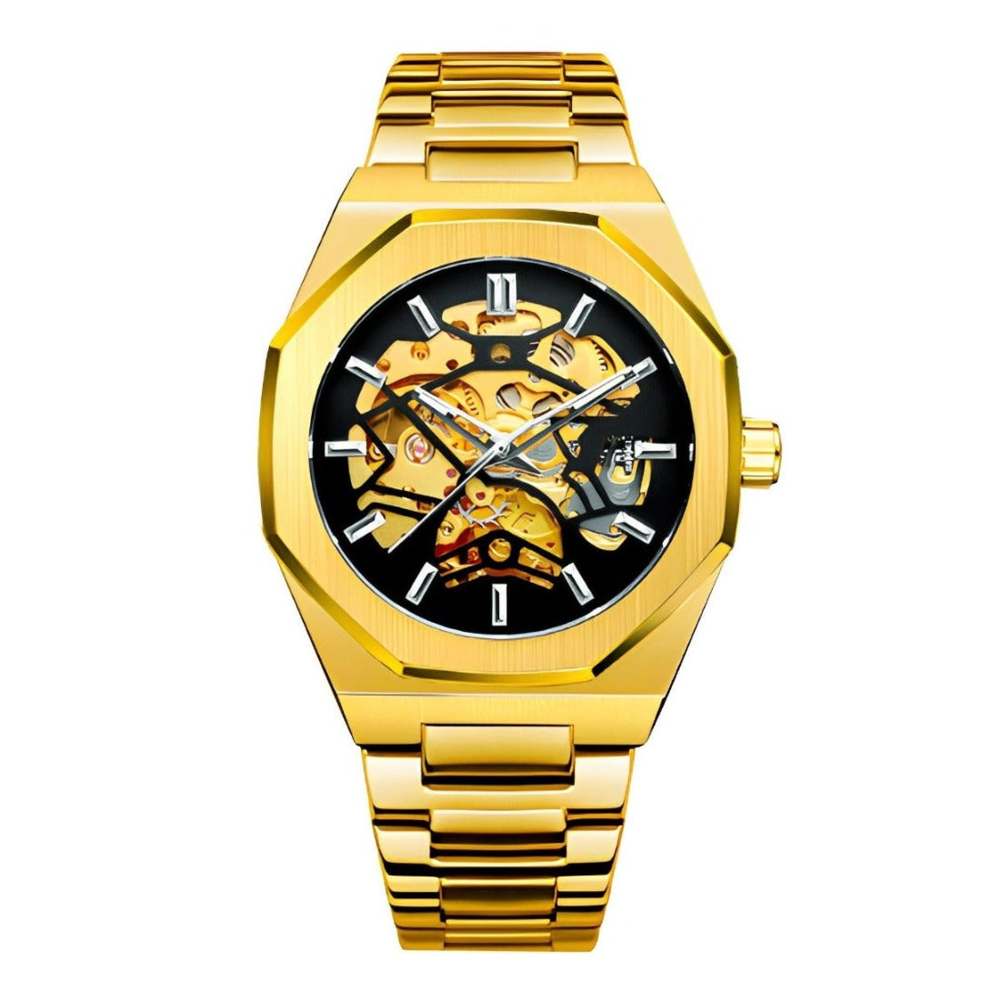 Mens Stainless Steel Watch | Phantom Design-Metal Watch-