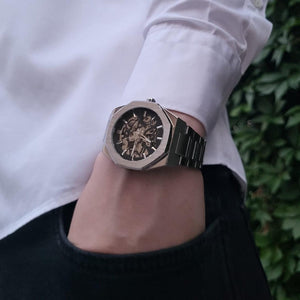 Mens Stainless Steel Watch | Phantom Design-Metal Watch-