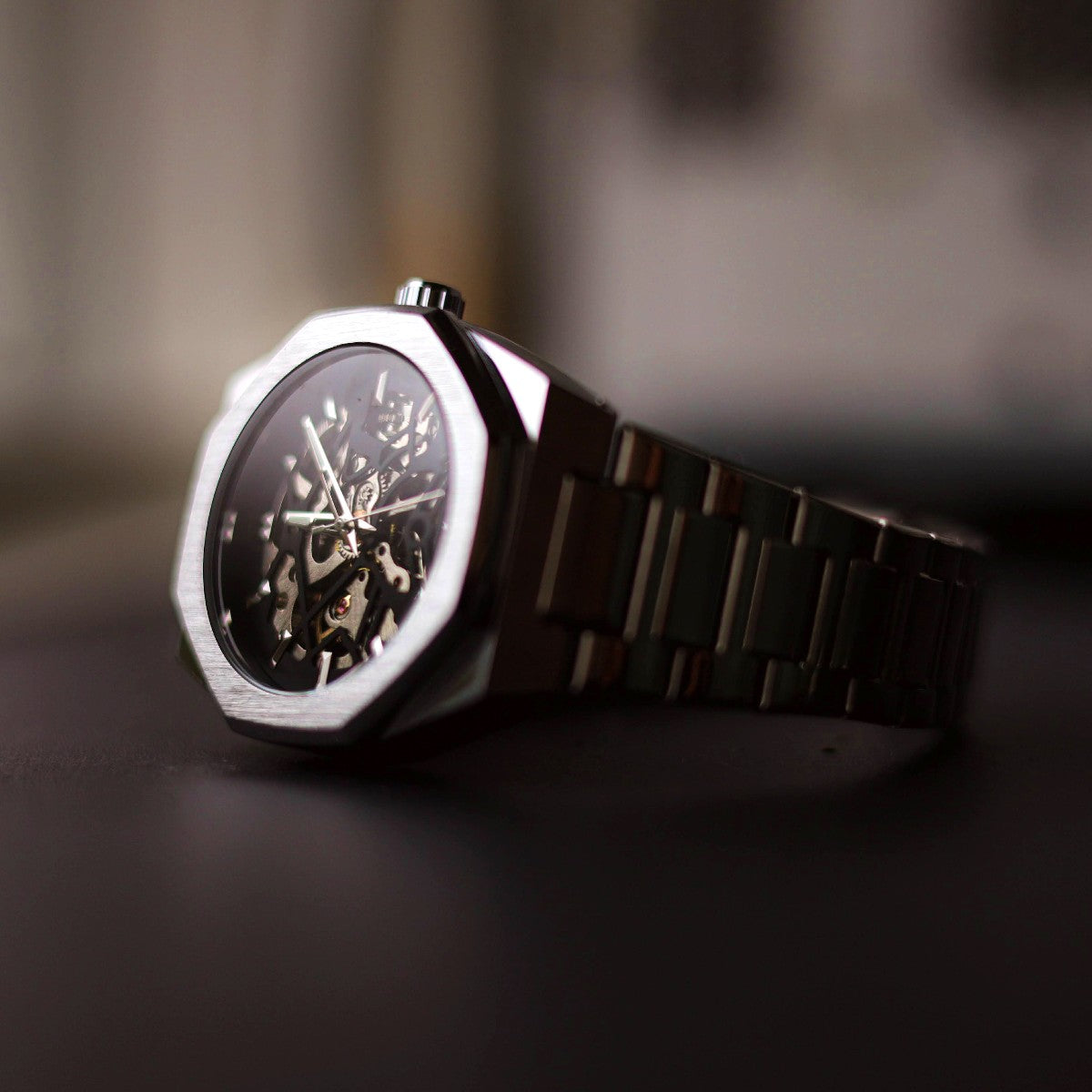 Mens Stainless Steel Watch | Phantom Design-Metal Watch-