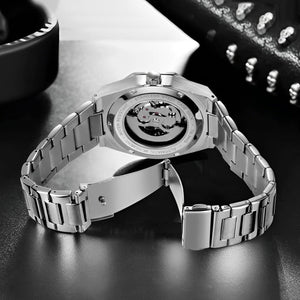 Mens Stainless Steel Watch | Phantom Design-Metal Watch-
